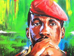Thomas sankara believed that his own example was vital for the success of the revolution. Thomas Sankara By Hmi 2018 Painting Artsper 303958