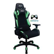 Staples Helix Gaming Chair With Cooling Technology Green 53210 At Staples Gaming Chair Interior Design Guide Gamer Room Decor