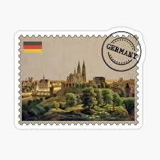Insgesamt wurden 27 werte ausgegeben.einige der sondermarken wurden auch von der oberpostdirektion des saarlandes mit gleichen motiven, zum teil auch mit anderen farben, jedoch mit dem zusatz. Sticker Deutsche Post Redbubble