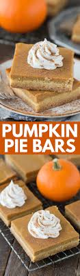 Easy Pumpkin Pie Bars With A Classic Pumpkin Pie Filling And A 2 Ingredient Cake Mix Crust Made In A 9x13 In Pumpkin Pie Bars Easy Pumpkin Pie Pumpkin Dessert