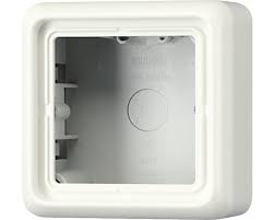 Aufputz Kappe 1 Fach Jung Cd 581 A W Weiss Bei Hornbach Kaufen