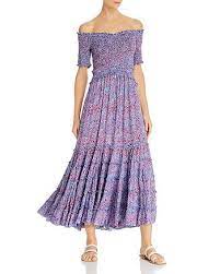 Details including fabric, construction, and measurement are subject to slight variations from the. Poupette St Barth Soledad Off The Shoulder Midi Dress Bloomingdale S