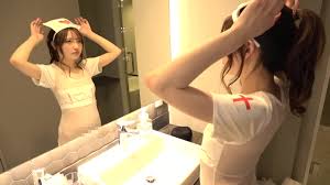 Cute Japanese nurse girl brings health through nice sex.