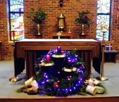 Advent Wreath Advent Church Decorations Church Decor Altar Decorations