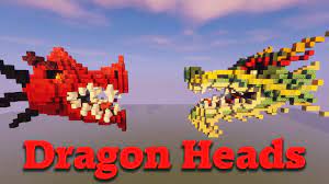 Minecraft small dragon statue, carving dragons minecraft. How To Build A Dragon Head In Minecraft Timelapse Tutorial Download Youtube