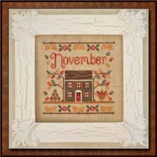 Shop fat quarter shop's high quality selection of cross stitch patterns, kits, & supplies. Cottage Of The Month November Pattern Embroidery Patterns By Country Cottage