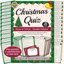 Challenge them to a trivia party! Christmas Quiz Games Facts Trivia Party Game For Family Office Xmas Parties Buy Online In Haiti At Desertcart 49143266