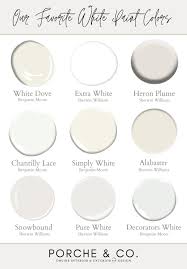 Dover white by sherwin williams is such a pretty warm white that pairs well with so many other paint colors. Porche Tips Tricks Our Favorite White Paint Colors Porche Co