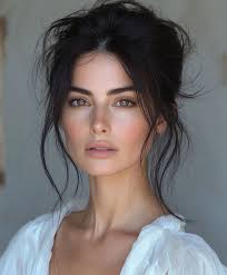 Wedding Hairstyles Half Up Medium Bangs: Edgy Classic Half Up Twist