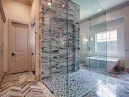 Get inspiration for bathroom floor tile ideas, shower tile designs and master bathroom layouts from the pictures below. Top 50 Best Modern Shower Design Ideas Walk Into Luxury