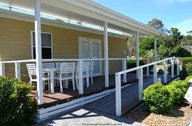 Only 1.5 hours from the bustle of sydney cbd, ocean beach is surrounded by natural bushland and the brisbane water national park. Ramp Access To Cabin Picture Of Nrma Ocean Beach Holiday Resort Umina Beach Tripadvisor