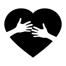 Computerikonenherzsymbol, schwarze form, schwarz, schwarz und weiß, kreis png. Herz Hande Schwarz Kostenlose Vektorgrafik Auf Pixabay