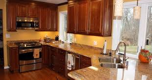 cherry cabinets kitchen wall color