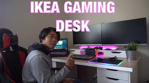 Get inspired by these projects to conceptualize your diy battlestation using fittings and pipe! Ikea Diy Computer Gaming Desk Youtube