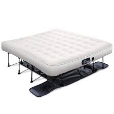 Allow 2 to 4 weeks for shipping. Amazon Com Ivation Ez Bed King Air Mattress With Frame Rolling Case Self Inflatable Blow Up Bed Auto Shut Off Comfortable Surface Airbed Best For Guest Travel Vacation Camping Home Kitchen