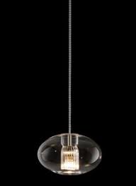 Leucos Fairy Sg Modern Glass Pendant Lamp Single Stardust