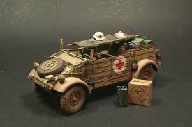 Kubelwagen Ambulance Wooden Ship Models Model Tanks Military Diorama