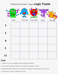 Printable Logic Puzzles Kids Math Logic Puzzle Transparent Png Download Math Logic Puzzles Maths Puzzles Logic Puzzles