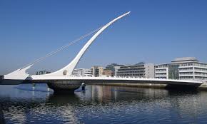 Samuel beckett bridge, dublin, ireland. Samuel Beckett Bridge Behind A Great Project
