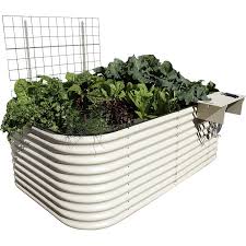 Birdies Raised Garden Beds Amazon Birdies 2900 X 1500 X 740mm Paperbark 6 In 1 Raised Garden Bed Achtertuin Tuin Buiten