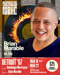He's been making the Directing rounds for us! Directing last season's  "Blues for an Alabama Sky" our season opening, FAT HAM.... it's Brian  Marable, who is both SLY and was the director