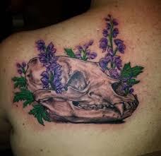 Explore these men's skull tattoos from 3d to tribal designs. Top 30 Wolf Skull Tattoos Amazing Wolf Skull Tattoo Designs Ideas