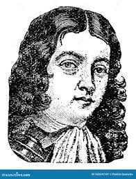 William Penn, Vintage Illustration Stock Vector