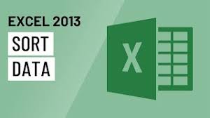 How to sort worksheet tabs in alphabetical order excel. Excel 2013 Sorting Data