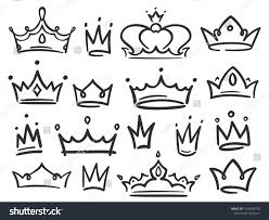 Sketch Crown Simple Graffiti Crowning Elegant Queen Or King Crowns Hand Drawn Royal Imperia Graffiti Art Letters Graffiti Lettering Fonts Graffiti Lettering