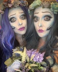A couple of Corpse Brides missing our Victors 💙 @yvonnetheartist  @blurozestudio . . . . . #halloween #halloweenmakeup #thisishalloween  #corpsebride #halifaxartists #halifaxcreatives #halifaxnovascotia  #makeupartist