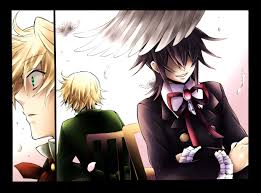 Brunettes Blondes Wings Feathers Pandora Hearts Anime Anime Boys Manga Oz Vessalius Leo Pandora Hearts Pandora Hearts Anime Anime Boy