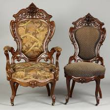J Jw Meeks Stanton Hall Pattern Armchairs Victorian Chair Victorian Furniture Victorian Decor