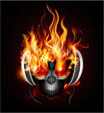 You can explore in this category and download free music background photos. Dj Fire Skull Free Vector In Adobe Illustrator Ai Ai Encapsulated Postscript Eps Eps Format For Free Download 16 14mb