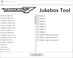 Developed by bandai namco entertainment, tekken 7 is the last installment of the tekken series. Tekken 7 Jukebox Tool At Tekken 7 Nexus Mods And Community