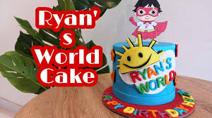 @ryan birthday cake with name free download for wish @ryan birthday. How To Make Ryan S World Cake Step By Step Youtube
