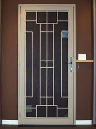 Not designed to fit in 13 ft trailers that pre date 2006. Security Screen Doors Native Sun Home Accents Inc