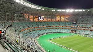 Baku olimpiya stadionu (baku olympic stadium), also known as baku national stadium, was built to provide azerbaijan with a world class venue suitable for hosting football and athletics events. Baki Milli Stadionu Stadion In Baki Baku