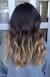 Dark Brown To Blonde Ombre Straight Hair
