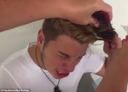 Ben Phillips pranks mate by putting SUPER GLUE in his hair gel before his  date