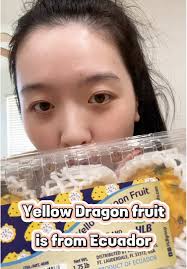 You gonna love it! #fruit #yellowdragonfruit #samsclub #juicy #sweet