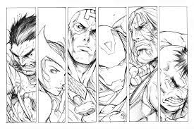 Avengers is an american film based on the marvel comics fictional superhero team of the same name. Drawings Avengers Superheroes Printable Coloring Pages
