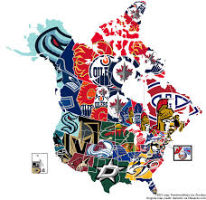 Thus, i present my proposal for our new divisions, based entirely on. Nhl Media Territory Map 2021 Kraken Vgk Included Hockey