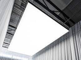 Luminous Ceiling Philips Onespace Luminous Ceiling By Philips Large Luminous Surfaces Light Building Ceiling Lights Ceiling Panels
