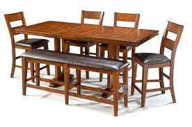Dining stools & bar stools. Hoot Judkins Furniture Winners Only Mango Wood 78 Long Extension High Dining Table Bench Stool Set