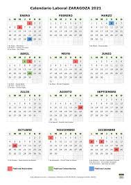 Maybe you would like to learn more about one of these? Calendario Laboral Zaragoza 2021 Para Imprimir