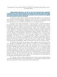 Ce evidențiază autorul în această operă? Boul È™i ViÈ›elul Argumentare Text Narativ Literar