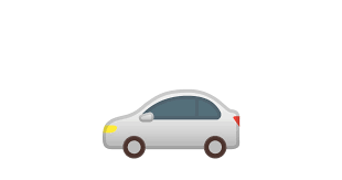 Logo sur le cv pour ou contre ou. Voiture Emoji