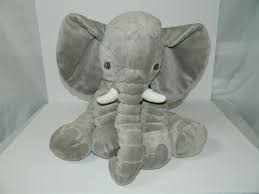 Ikea Large 23 5 Plush Gray Klappa Elephant Soft Floppy Stuffed Toy Ikea Toys Best Kids Toys Plush
