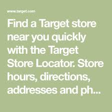 Find A Target Store Near You Quickly With The Target Store Locator Store Hours Directions Addresses And Phone N With Images Target Store Shoreview Store Hours