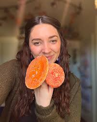 Beautiful amanita persicina...